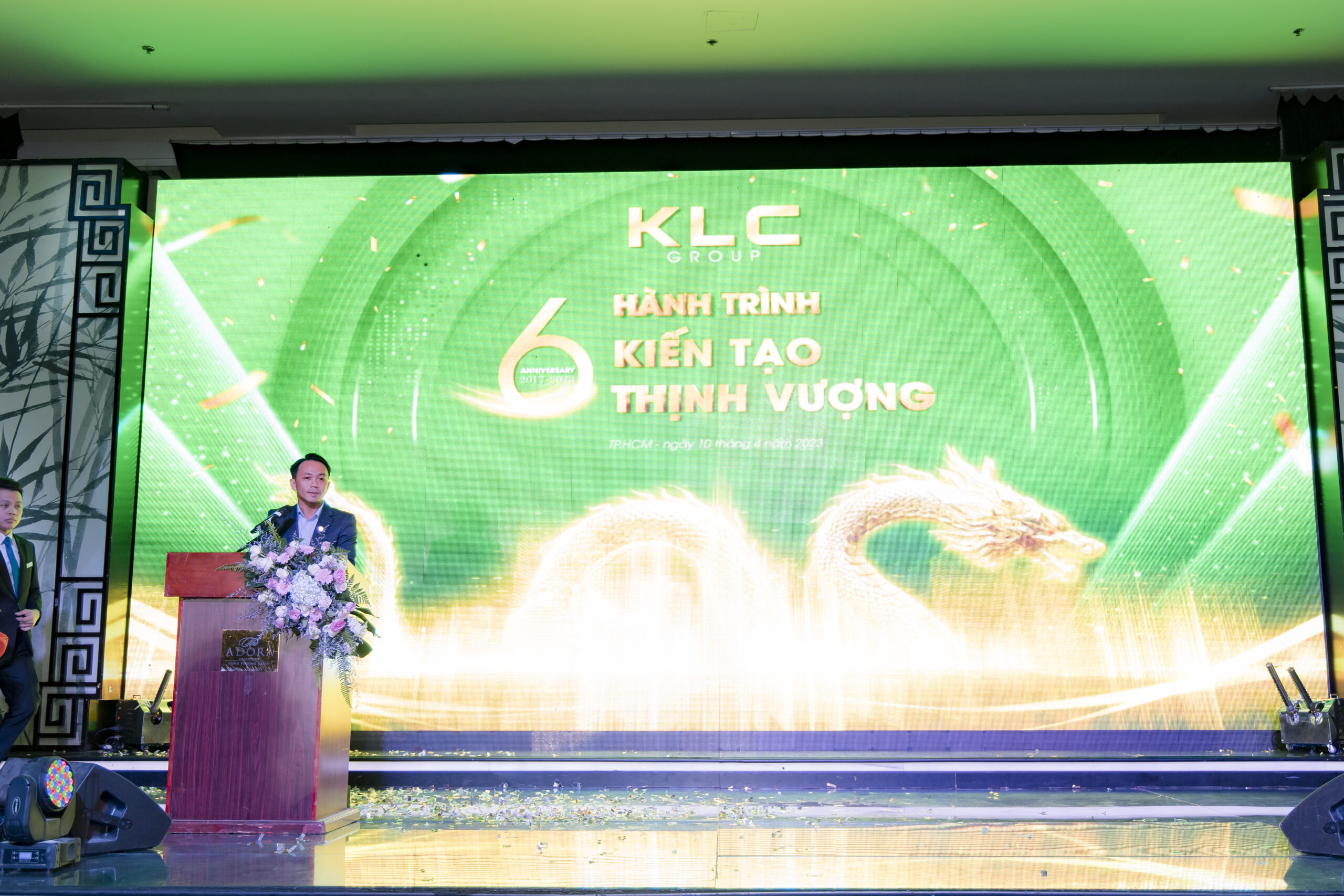 Lương Thế Anh, CEO of KLC Service Company Limited, expressed his thoughts after being appointed.
