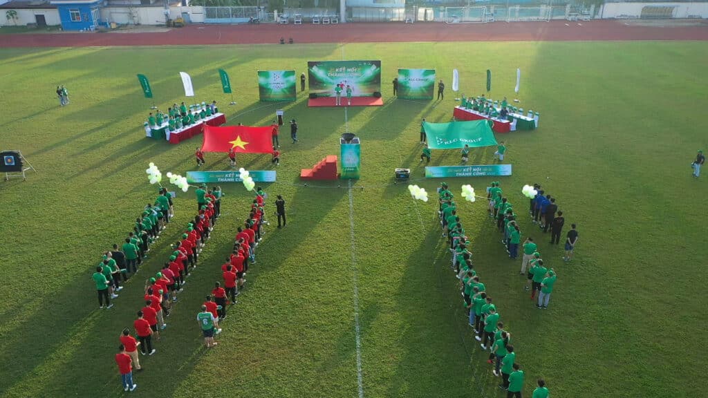 KLC Olympic 2024 với sự tham gia của hơn 200 CBNV thuộc Tập đoàn và các công ty thành viên.