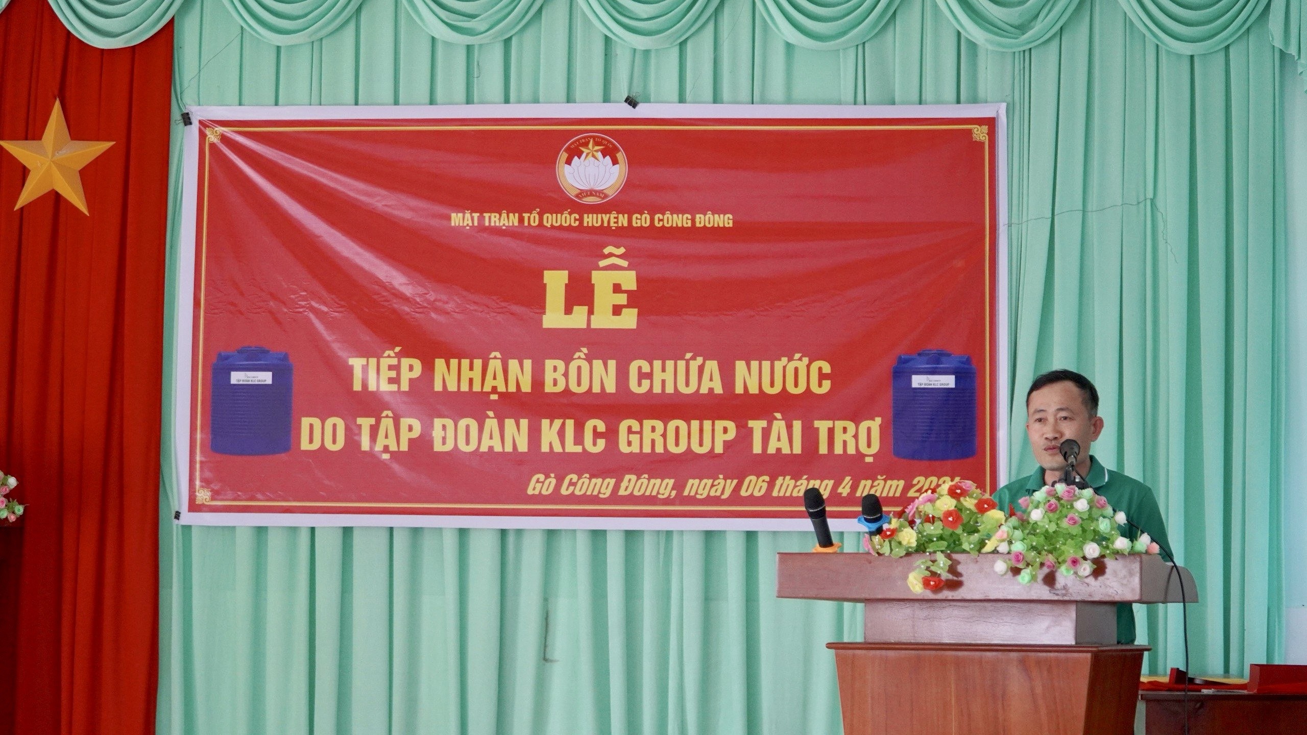 Ông Lê Thanh Phong - Đại diện Ban Lãnh đạo KLC Group chia sẻ.