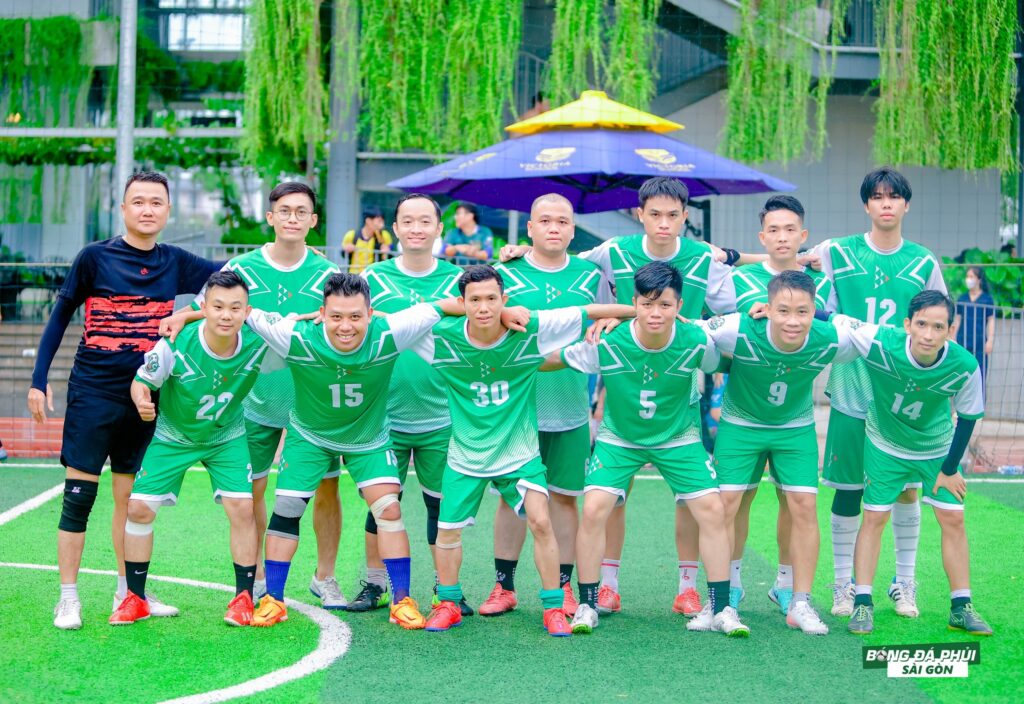 Các cầu thủ của KLC Group FC.