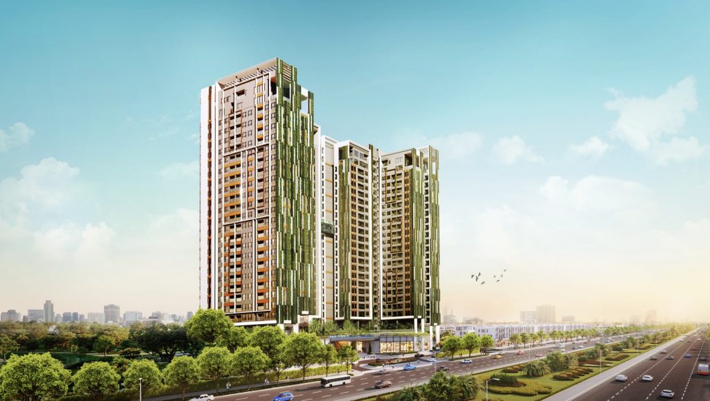 Phối cảnh của dự án Essensia Sky.