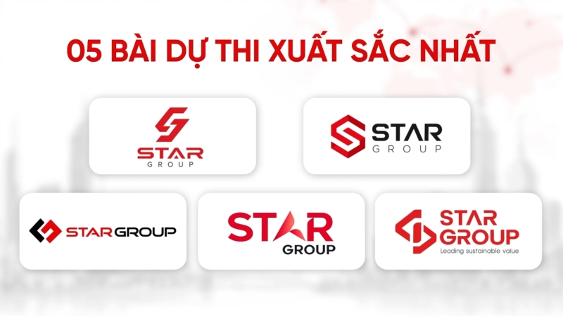 5 bài thi xuất sắc nhất đã được chọn lọc ra từ hơn 100 bài thi nộp về